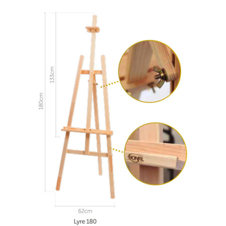 CABALLETE 1,80 ADULTO PAE LYRE 180 MONTADO 0101020202