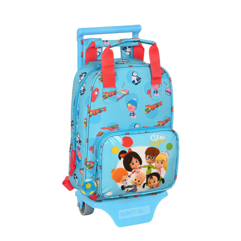 MOCHILA 765+CARRO 805 CLEO & CUQUIN "GOOD NIGHT" 612259280 28*20 SAFTA22