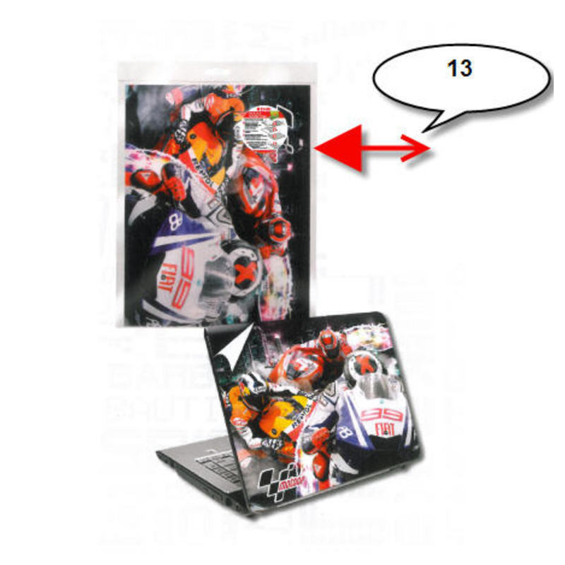 LAMINA PROTECTORA ORDENADOR ENRI 11 MOTOGP 13'' 15281565 ^