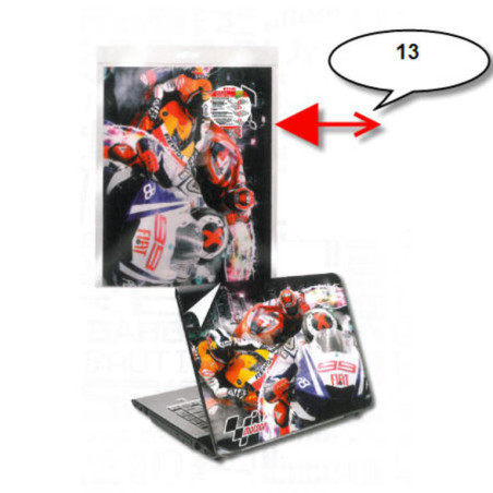 LAMINA PROTECTORA ORDENADOR ENRI 11 MOTOGP 13'' 15281565 ^