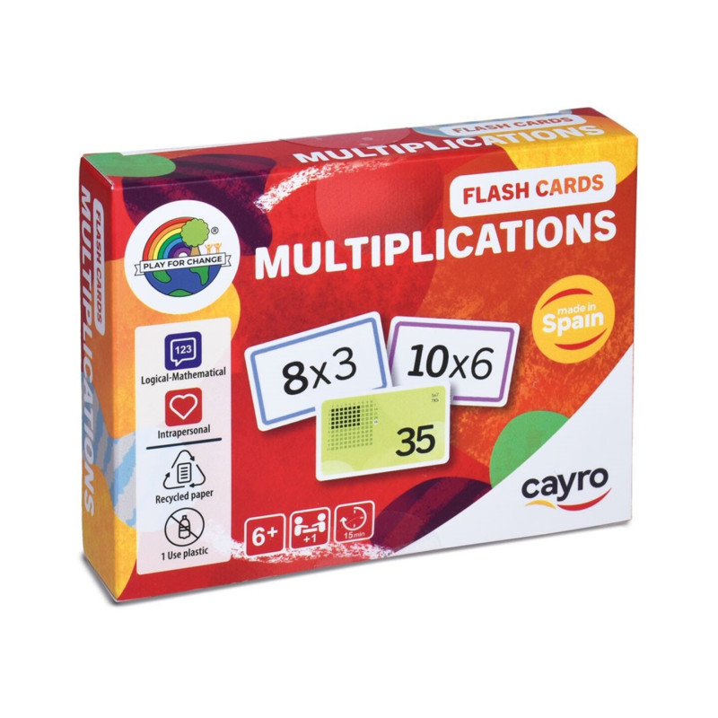 JUEGO CARTAS CAYRO MULTIPLICATIONS REF 5510