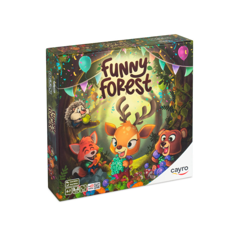 JUEGO CAYRO MESA FUNNY FOREST 894