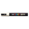 MARCADOR UNI-BALL POSCA PC-5M PUNTA REDONDA 1,8-2,5MM MARFIL -46-