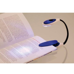 LAMPARA LECTURA C/PINZA PARA LIBRO MANIFOL COLORES SURTIDOS LA3585