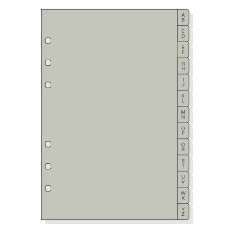 AGENDA RECAMBIO FINOCAM OPEN 500 INDICE A-Z R564