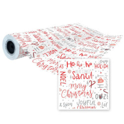 PAPEL REGALO EUROPRICE ROLLO NAVIDAD 62CM MERRY CHRISTMAS IG3043