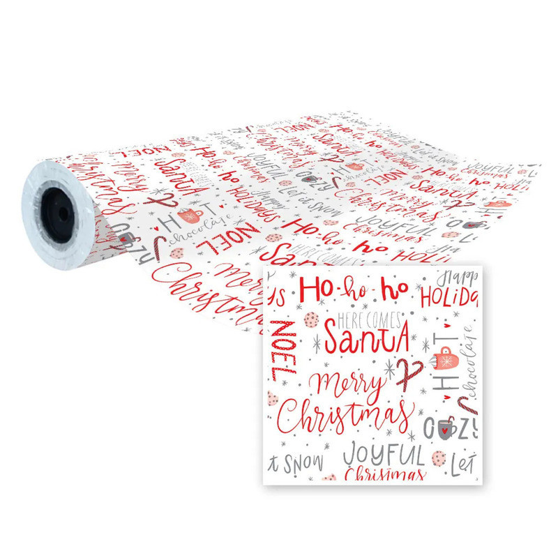 PAPEL REGALO EUROPRICE ROLLO NAVIDAD 62CM MERRY CHRISTMAS IG3043