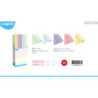 PAPEL REGALO ROLLO 0,70*2 EUROPRICE DECORADO PASTEL PL4644 C/50U