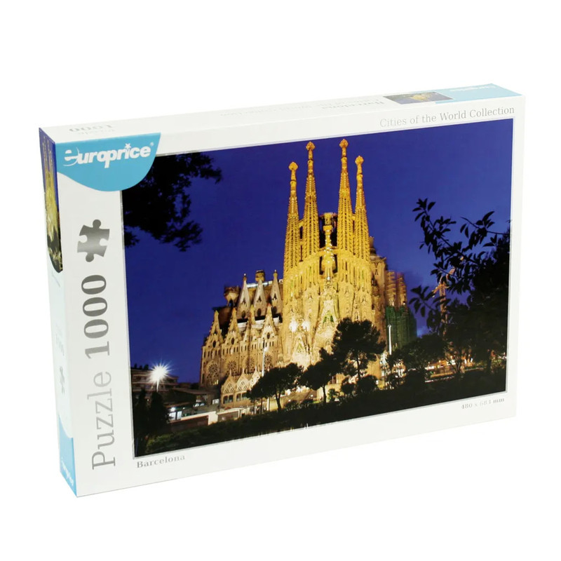 PUZZLE EUROPRICE 1000 PZAS CITIES OF THE WORLD - BARCELONA PUA0493