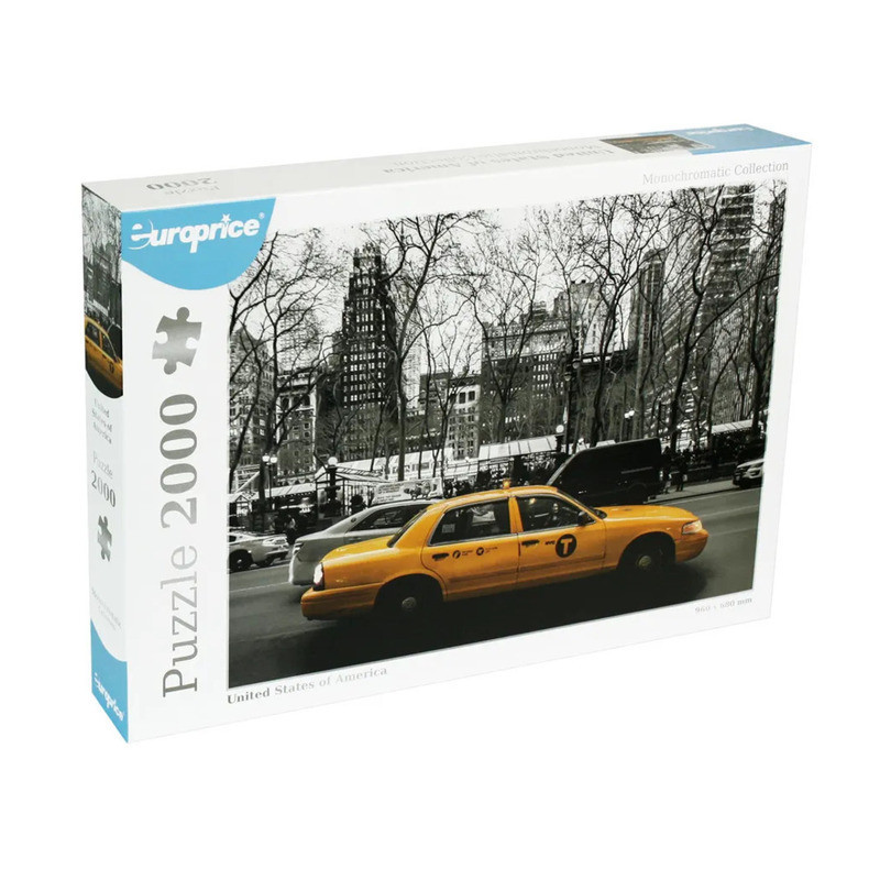 PUZZLE EUROPRICE 2000 PZAS MONOCROMATICO - USA PUA0875