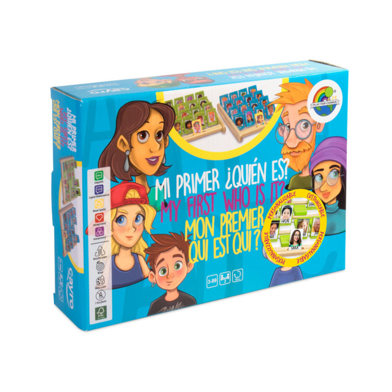 JUEGO CAYRO QUIEN ES QUIEN PERSONALIZABLE REF 849 UNIDAD