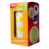 GOMETS ESTRELLAS GRANDES Y PEQUEÑAS AMARILLO ROLLO 2360u. APLI 4887