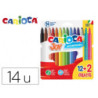 ROTULADOR CARIOCA JOY CARTON 12+2 COLORES 40533
