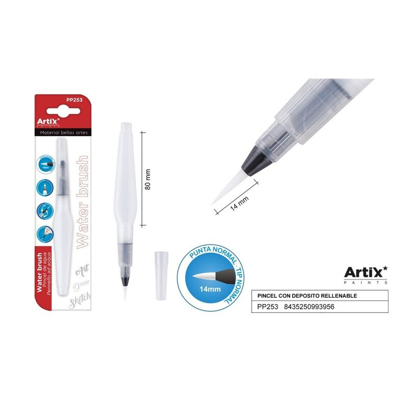 PINCEL DEPOSITO MADRID PAPEL SINTETICO REDONDO MEDIANO UNIDAD PP253