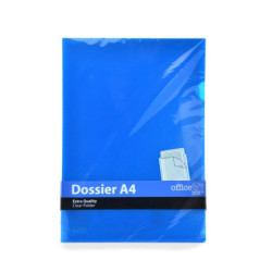 DOSSIER UÑERO PP A4 OFFICE BOX SURTIDO 4 COLORES PTE 40U