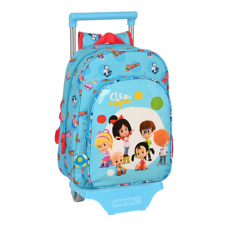 MOCHILA 185+CARRO 705 CLEO & CUQUIN "GOOD NIGHT" 612259020 34*26 SAFTA22