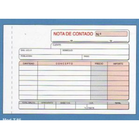 TAL. LOAN NOTAS CONTADO T-87 8º DUPLI APDO PTE10U