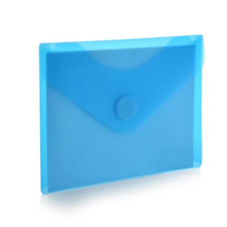 DOSSIER VELCRO A-6 OFFICE BOX AZUL TRANSPARENTE PTE 10U 90926