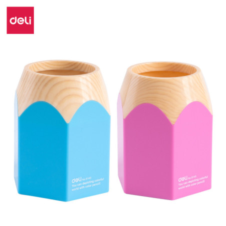 CUBILETE DELI PLASTICO LAPIZ COLORES SURTIDOS 9145