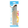 PINCELES MADERA SURTIDOS BLISTER 5U EUROPRICE ES2756