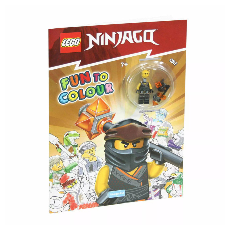 CUADERNO PINTACOLOR EUROPRICE LEGO FUN TO COLOUR 6 MOD SURTIDOS 5467