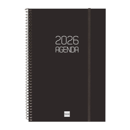 AGENDA OPAQUE E11 SVV 2026 NEGRO+ FINOCAM26 742836026 172 X 14 X 242 MM