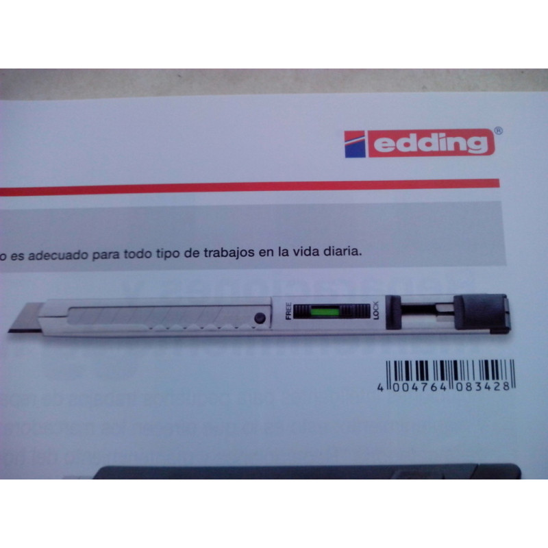 CUTTER EDDING MP 9 METALICO CON FRENO ^