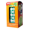 GOMETS TRIANGULARES 20x20x20MM VERDE ROLLO 2596u. APLI 4870