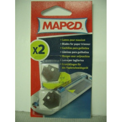CUCHILLA RECAMBIO GUILLOTINA MAPED BLISTER 2U