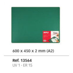 PLANCHA CORTE APLI 45*60 SILICONA VERDE 13564