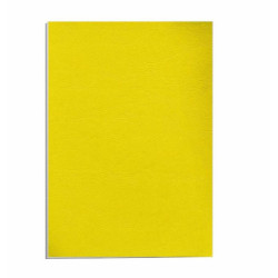 TAPAS A-4 CARTON GOFRADO AMARILLO FLUOR PTE 50U YOSAN