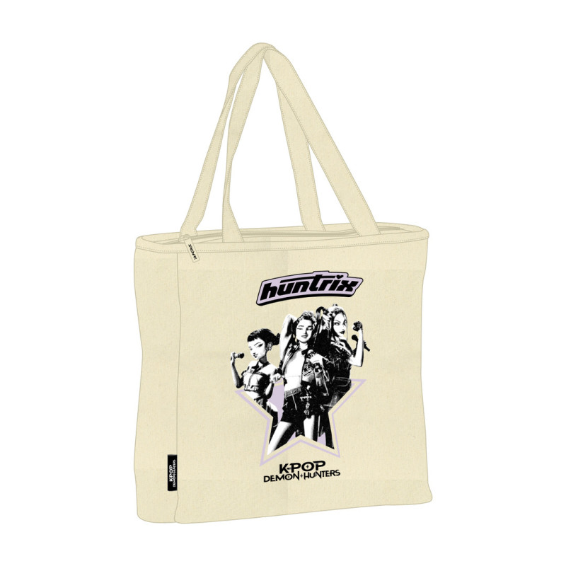 TOTE BAG CON CREMALLERA K-POP DEMON HUNTERS - STAR SAFTA26 642685777 6,5X36