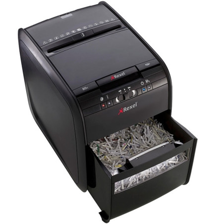 DESTRUCTORA REXEL AUTO+ 90X CORTE PARTICULAS ALIMENTADOR 90H 2103080EUA ESSELTE