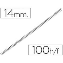 ESPIRAL 14MM PASO 64 C/100U YOSAN