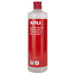 PEGAMENTO APLI SILICONA LIQUIDA 500ML PARA GOMA EVA 17409