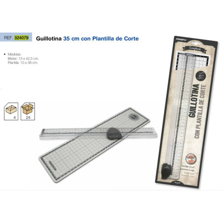 GUILLOTINA BISMARK 35CM CUCHILLA FIJA 326987 POESSA