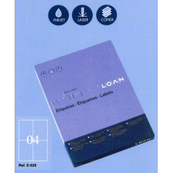 ETIQUETAS LOAN A-4 105*148 100H E-028 (4)