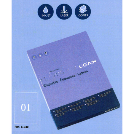 ETIQUETAS LOAN A-4 210*297 100H E-030 (1)