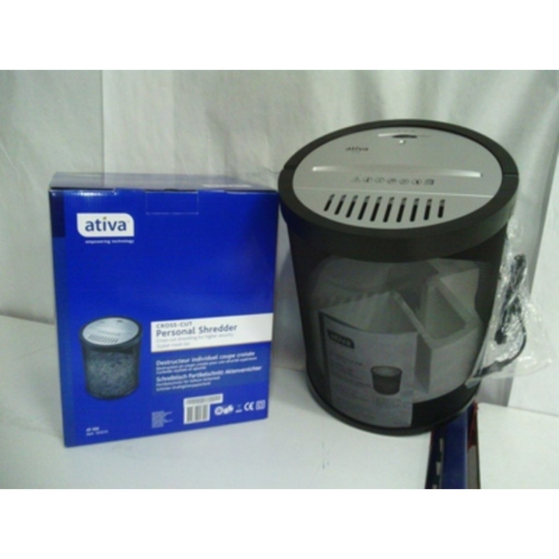 DESTRUCTORA ATIVA AT-10X PARTICULAS 4*38MM PAPELERA REJILLA ^