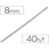 ESPIRAL  8MM PASO 64 C/100U YOSAN
