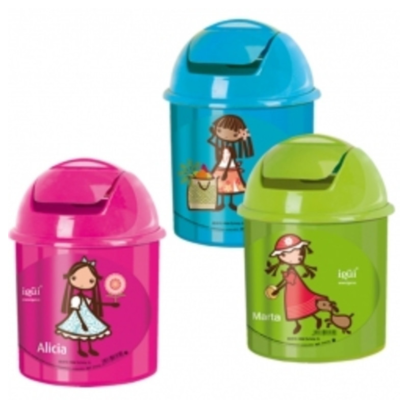 PAPELERA PERONA14 IGÜI NATURE 33CM 13172 ^