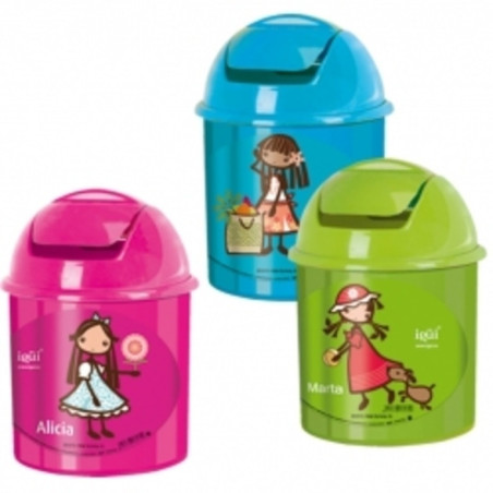 PAPELERA PERONA14 IGÜI NATURE 33CM 13172 ^