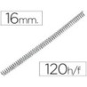 ESPIRAL 16MM PASO 64 C/100U YOSAN