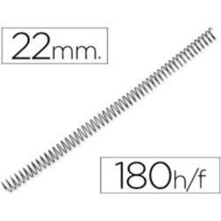 ESPIRAL 22MM PASO 64 C/100U YOSAN