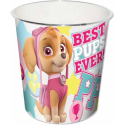 PAPELERA ALEX BOG PAW PATROL PLASTICO 25CM KP-6191 ^