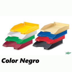 BANDEJA APILABLE FAIBO/A-2000 PLASTICO NEGRO OPACO 93-02/742NE