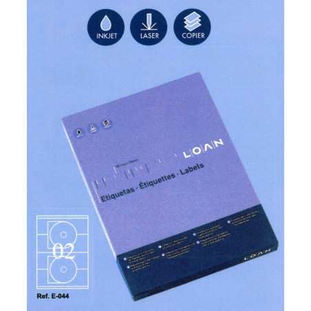 ETIQUETAS LOAN A-4 CD 2* 100H E-044 (2)