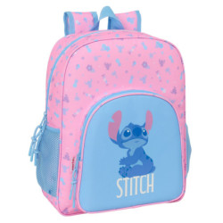 MOCHILA JUNIOR ADAPT.CARRO STITCH "BRIGHT" SAFTA26 612615640 38X32 UNIDAD