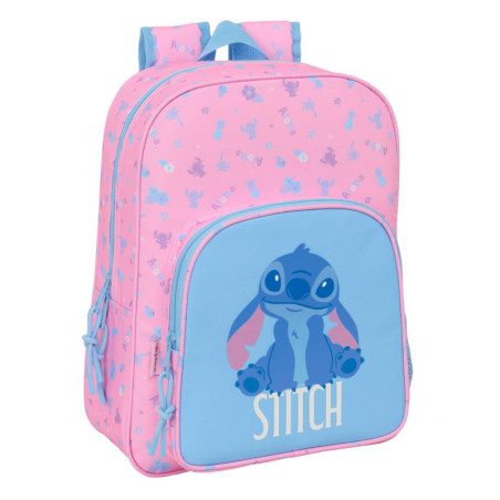 MOCHILA INFANTIL ADAPT.CARRO STITCH "BRIGHT" SAFTA26 612615185 34X26 UNIDAD