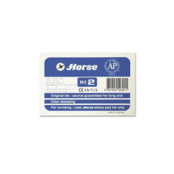 TAMPON POESSA HORSE Nº 2 MEDIANO 7*11 AZUL 250301